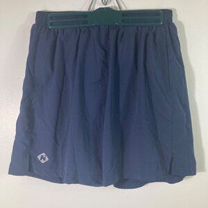 Mens Naviskin Running Workout 5" Shorts Quick Dry Navy‎ M #1
